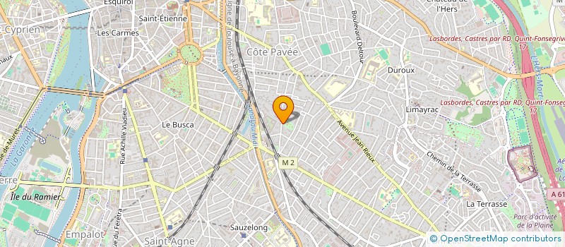 localisation de l'entreprise MONSIEUR JOEL KREBS à TOULOUSE