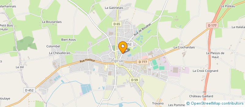 localisation de l'entreprise MONSIEUR JOEL KRYSTKIEWICZ à PIPRIAC