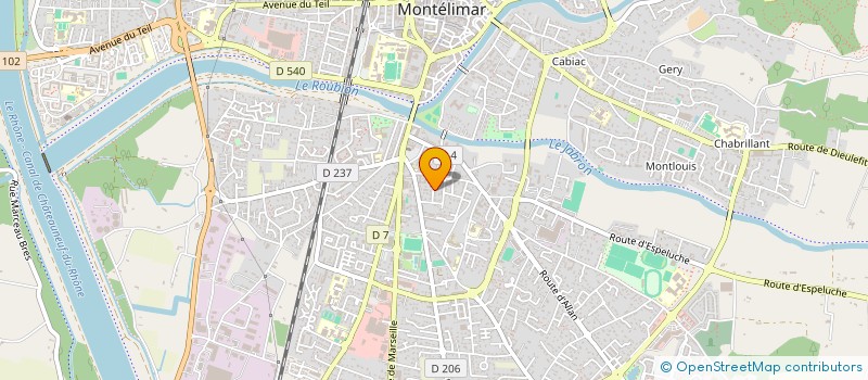 localisation de l'entreprise MONSIEUR JOEL LABROSSE à MONTELIMAR