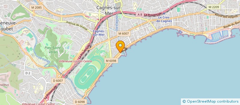 localisation de l'entreprise MONSIEUR JOEL LACAILLE à CAGNES-SUR-MER