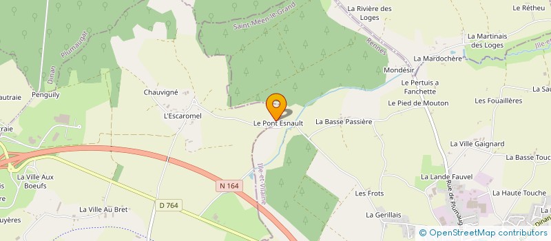 localisation de l'entreprise MONSIEUR JOEL LAIRY  LOSCOUET-SUR-MEU