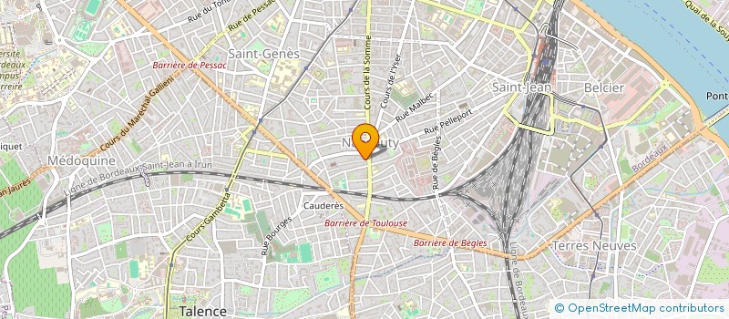 localisation de l'entreprise MONSIEUR JOEL LANOIRE à BORDEAUX