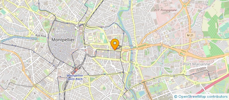 localisation de l'entreprise MONSIEUR JOEL LAURENT à MONTPELLIER