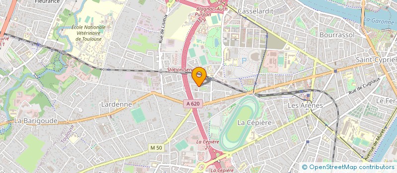 localisation de l'entreprise MONSIEUR JOEL LAVERY à TOULOUSE