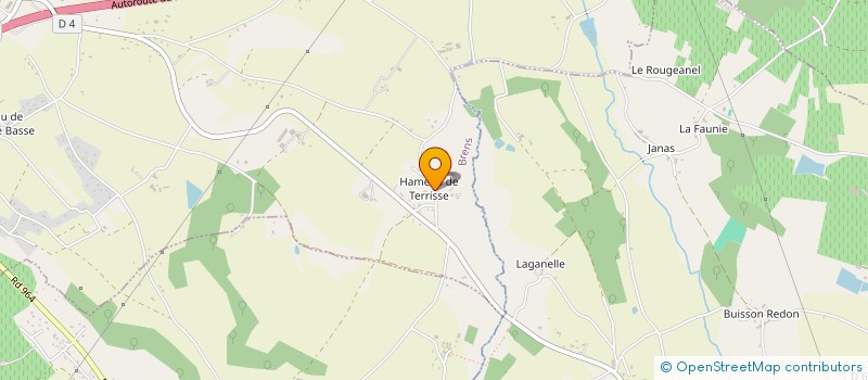 localisation de l'entreprise MONSIEUR JOEL LAVEZE  BRENS