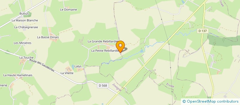 localisation de l'entreprise MONSIEUR JOEL LAZE à SAINT-PIERRE-DES-LANDES