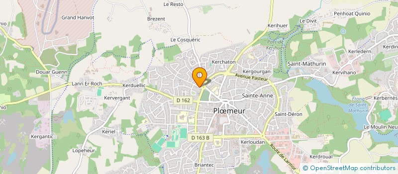 localisation de l'entreprise MONSIEUR JOEL LE BRUCHEC à PLOEMEUR