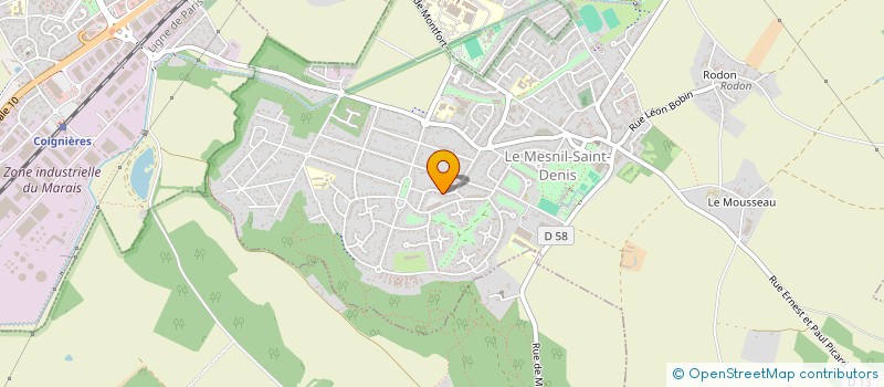 localisation de l'entreprise MONSIEUR JOEL LE HIR  LEVIS-SAINT-NOM