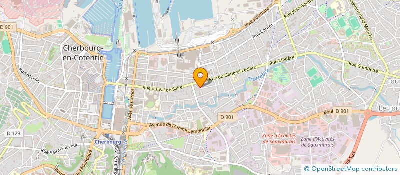 localisation de l'entreprise MONSIEUR JOEL LE NAN  CHERBOURG-EN-COTENTIN