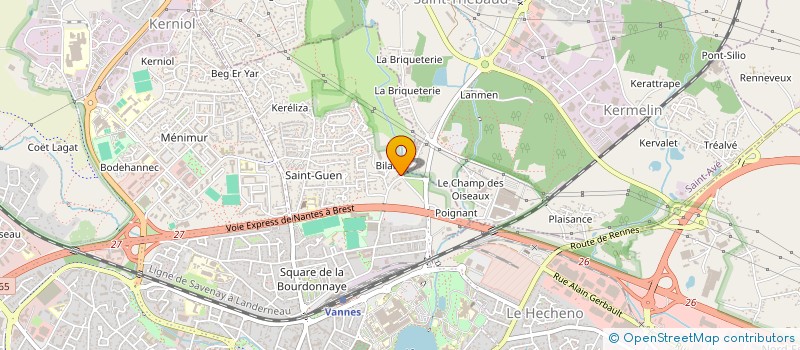 localisation de l'entreprise MONSIEUR JOEL LE PRINCE à VANNES