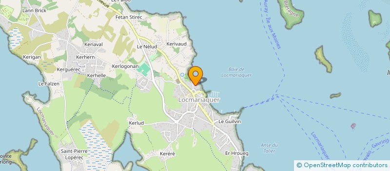 localisation de l'entreprise MONSIEUR JOEL LE PROVOST à LOCMARIAQUER