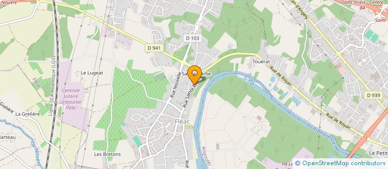 localisation de l'entreprise MONSIEUR JOEL LE ROUX à FLEAC