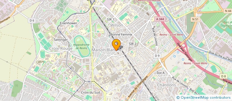 localisation de l'entreprise MONSIEUR JOEL LEBOURCQ  VENTELAY