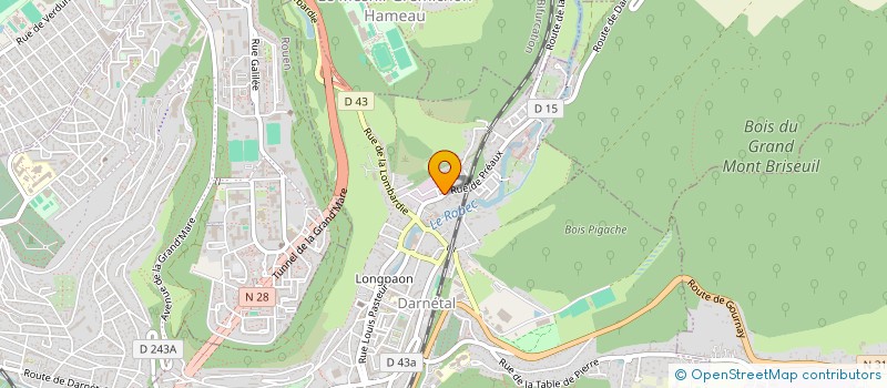 localisation de l'entreprise MONSIEUR JOEL LEBRET  DARNETAL