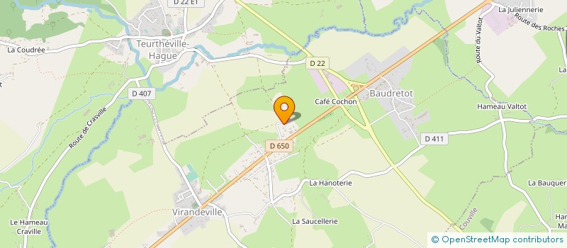 localisation de l'entreprise MONSIEUR JOEL LECACHEUR à VIRANDEVILLE