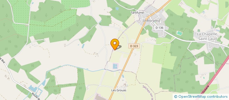 localisation de l'entreprise MONSIEUR JOEL LECOMTE à JARZE VILLAGES