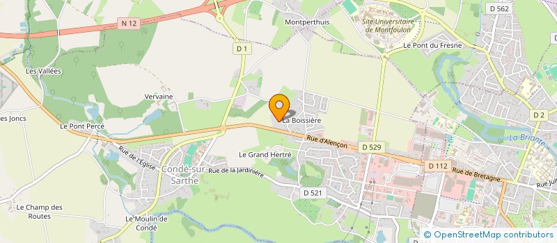 localisation de l'entreprise MONSIEUR JOEL LECOQ à CONDE-SUR-SARTHE