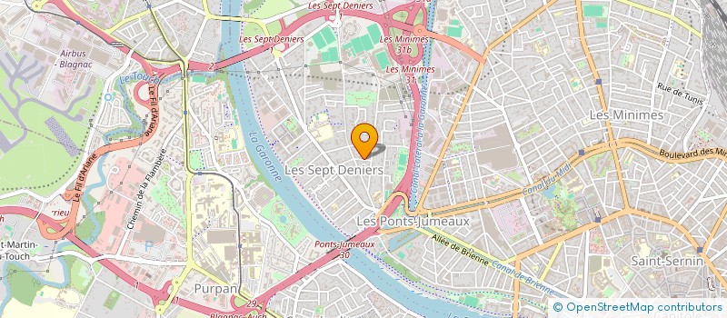 localisation de l'entreprise MONSIEUR JOEL LECUSSAN à TOULOUSE