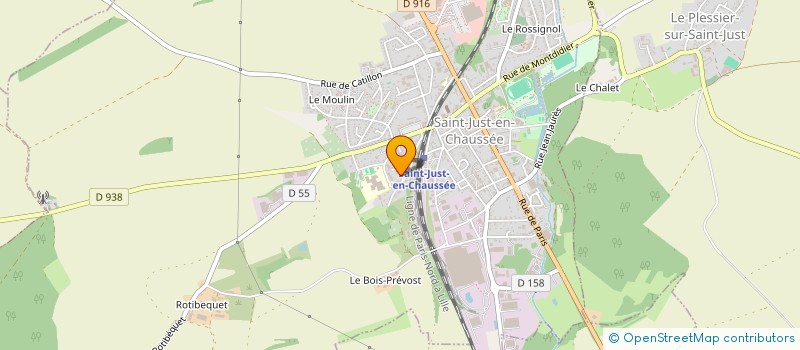 localisation de l'entreprise MONSIEUR JOEL LEEMAN  AVRECHY