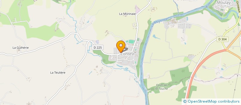 localisation de l'entreprise MONSIEUR JOEL LEFEVRE  CONTEST