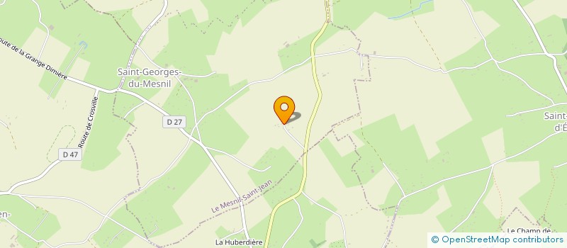 localisation de l'entreprise MONSIEUR JOEL LEFRANCOIS à LE MESNIL-SAINT-JEAN