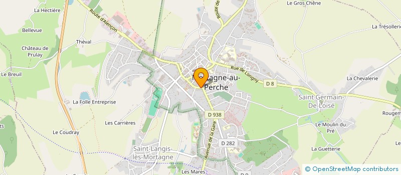 localisation de l'entreprise MONSIEUR JOEL LEGENDRE à MORTAGNE-AU-PERCHE