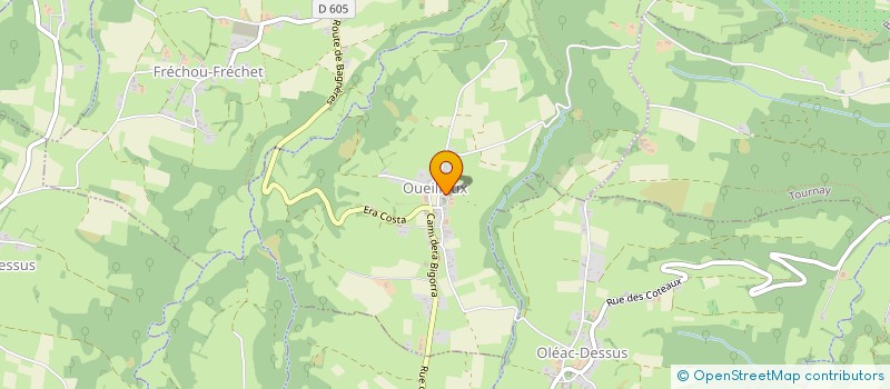 localisation de l'entreprise MONSIEUR JOEL LEGRAND  BEGOLE