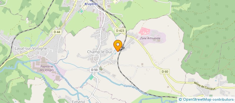 localisation de l'entreprise MONSIEUR JOEL LEMAIRE à CHAMP-LE-DUC