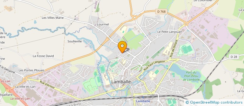 localisation de l'entreprise MONSIEUR JOEL LEMAITRE  LAMBALLE-ARMOR