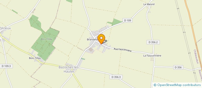 localisation de l'entreprise MONSIEUR JOEL LEMERGER à BAZOCHES-LES-HAUTES