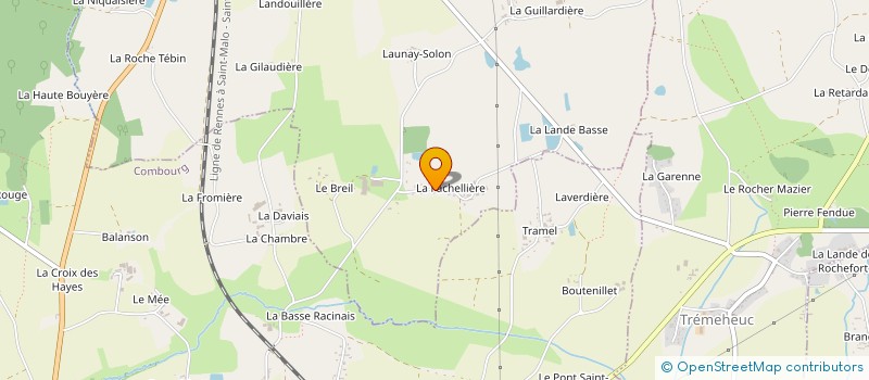 localisation de l'entreprise MONSIEUR JOEL LEROY  LOURMAIS