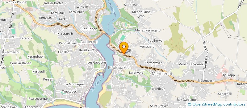 localisation de l'entreprise MONSIEUR JOEL LETERME  PLOUHINEC