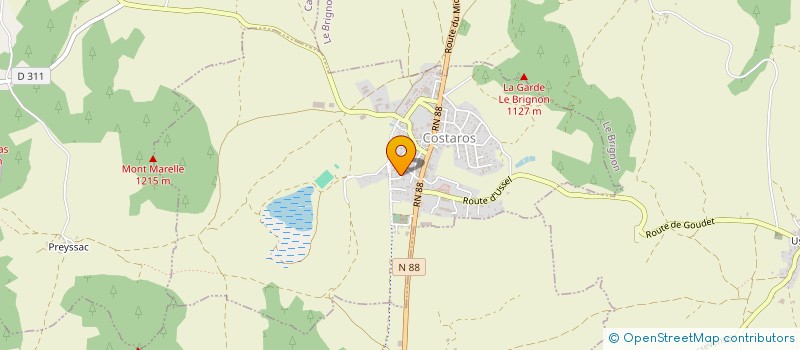 localisation de l'entreprise MONSIEUR JOEL LIABEUF  ARLEMPDES