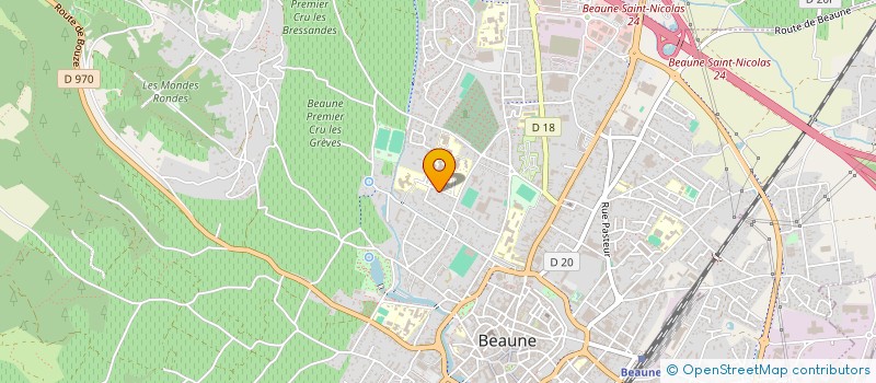localisation de l'entreprise MONSIEUR JOEL LIGER à BEAUNE
