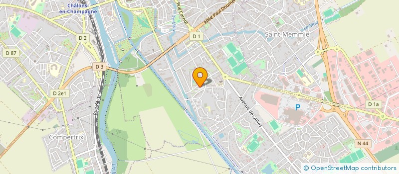 localisation de l'entreprise MONSIEUR JOEL LITADIER  CHALONS-EN-CHAMPAGNE