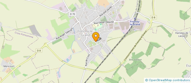 localisation de l'entreprise MONSIEUR JOEL LONCLE à FRESNOY-LE-GRAND