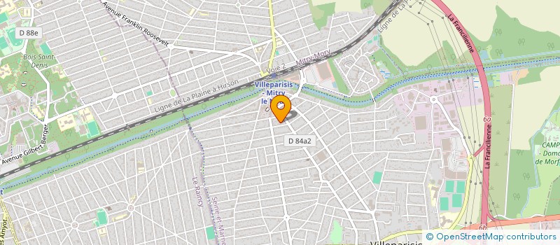 localisation de l'entreprise MONSIEUR JOEL LOPEZ MARRERO  VILLEPARISIS