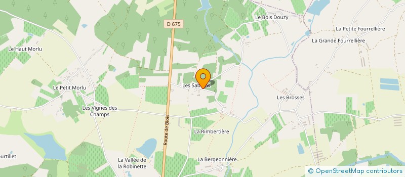 localisation de l'entreprise MONSIEUR JOEL LOUET  SAINT ROMAIN SUR CHER