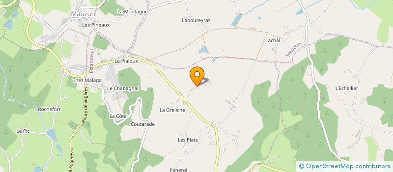 localisation de l'entreprise MONSIEUR JOEL LOUISANNEAU à ESTANDEUIL