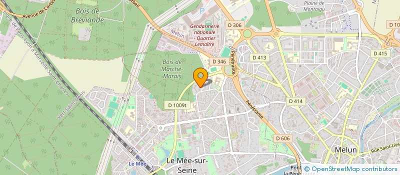 localisation de l'entreprise MONSIEUR JOEL LUCEA  LE MEE-SUR-SEINE