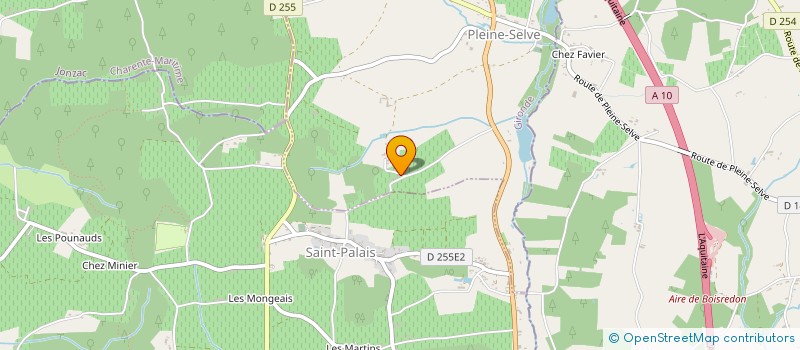 localisation de l'entreprise MONSIEUR JOEL LYS  PLEINE-SELVE