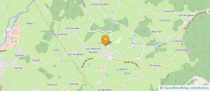 localisation de l'entreprise MONSIEUR JOEL MAGNIN à RONNO