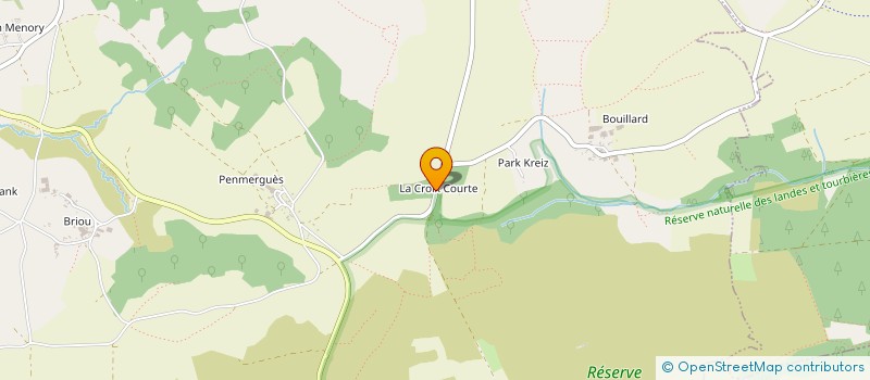 localisation de l'entreprise MONSIEUR JOEL MAGUET  LE CLOITRE-SAINT-THEGONNEC