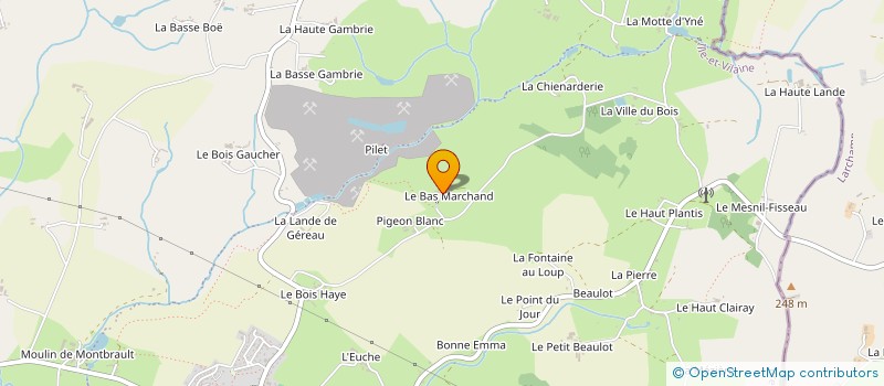localisation de l'entreprise MONSIEUR JOEL MAHOUIN à LA CHAPELLE FLEURIGNE