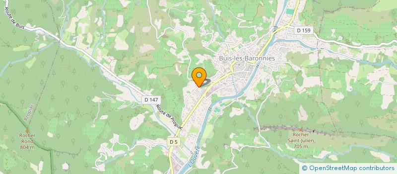localisation de l'entreprise MONSIEUR JOEL MAILHE à BUIS-LES-BARONNIES