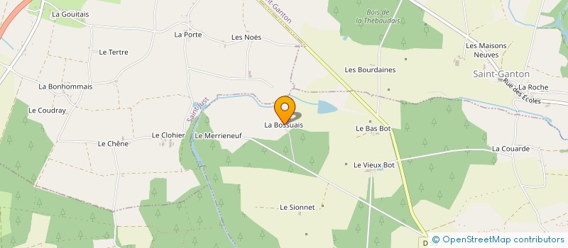 localisation de l'entreprise MONSIEUR JOEL MAILLET à LANGON