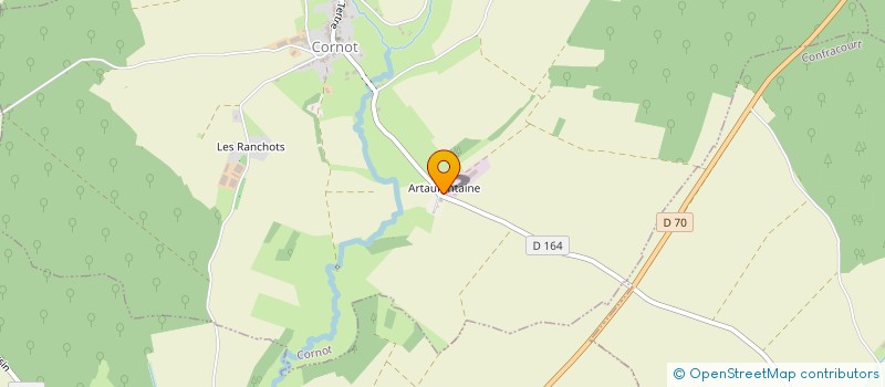 localisation de l'entreprise MONSIEUR JOEL MAIRE  CORNOT