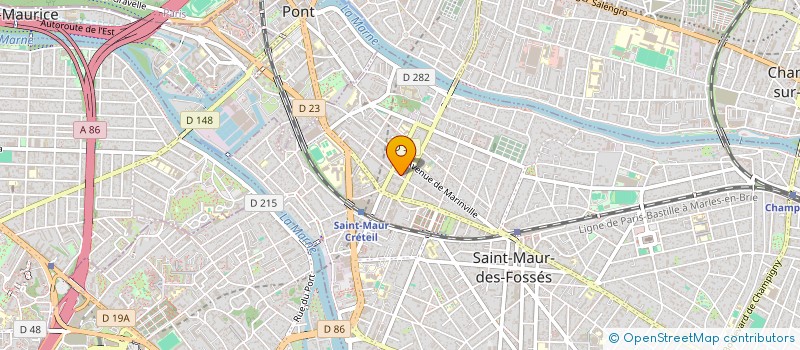 localisation de l'entreprise MONSIEUR JOEL MAITREHENRY à SAINT-MAUR-DES-FOSSES