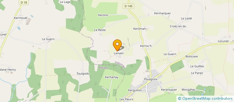 localisation de l'entreprise MONSIEUR JOEL MAIZIERES  INGUINIEL