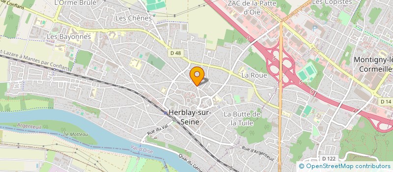 localisation de l'entreprise MONSIEUR JOEL MALANDAIN à HERBLAY-SUR-SEINE